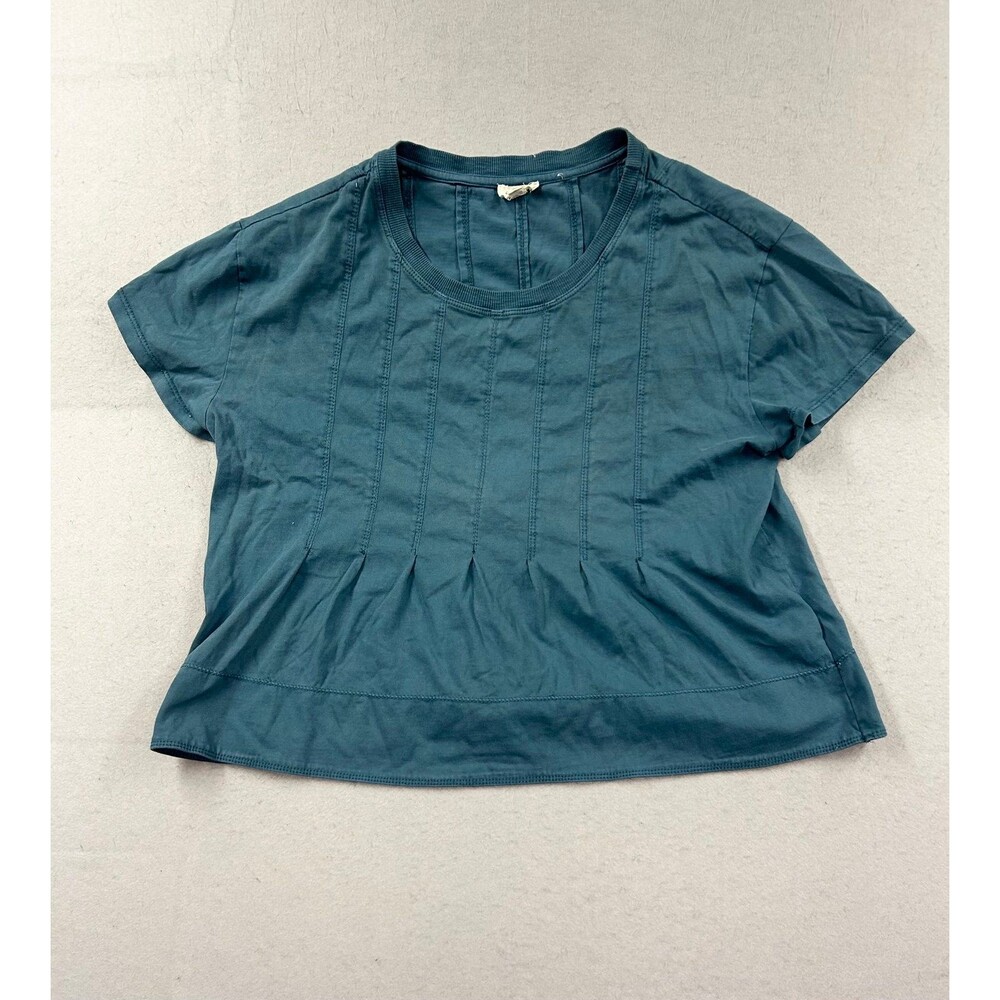 Pilcro Anthropologie Blue Short Sleeve Shirt
Size Medium